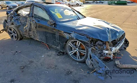 2019 BMW 740 I z USA, uszkodzony, nr VIN WBA7E2C57KB217715